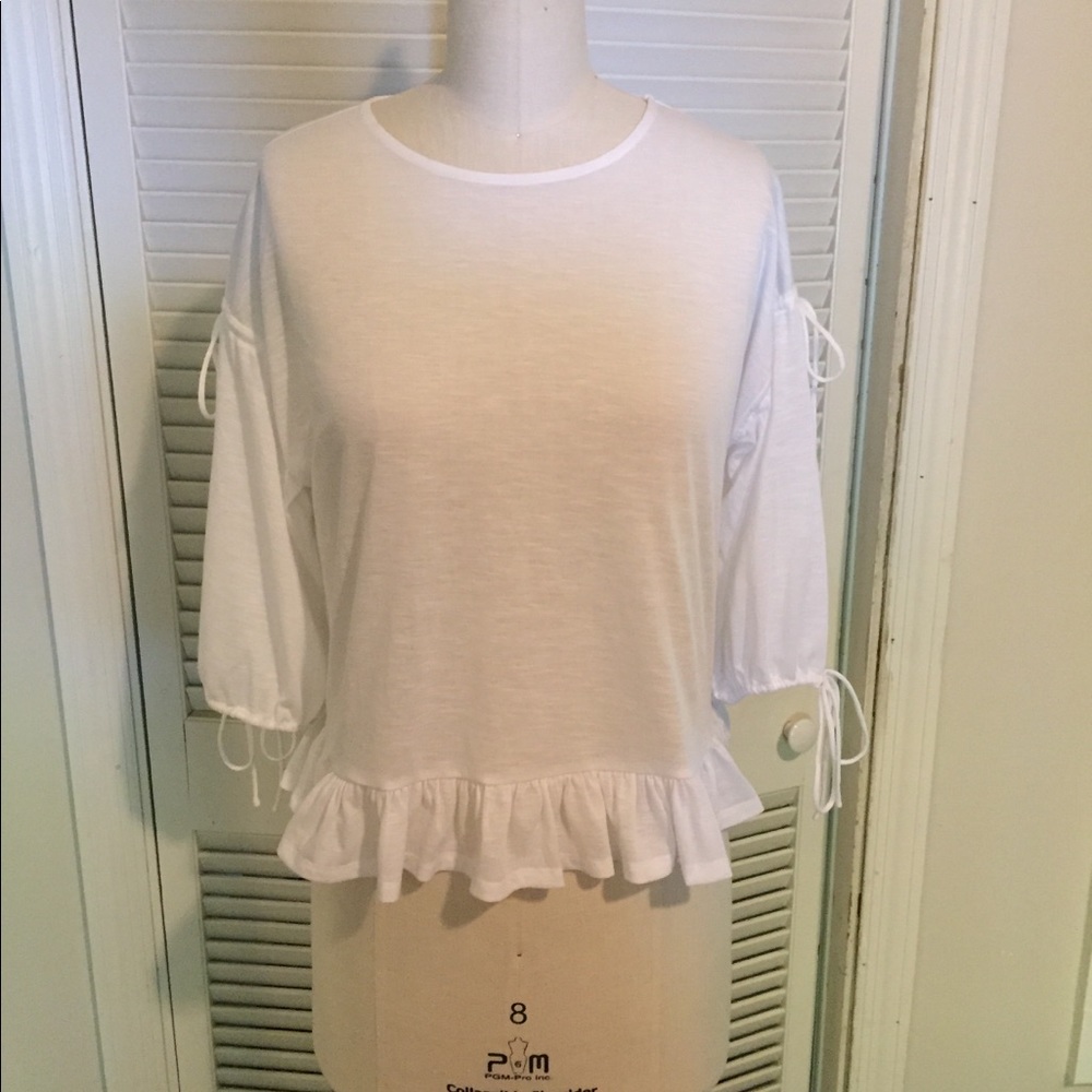 Knit blouse